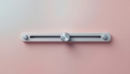 Slider control mechanism modern design studio product photography minimalist environment close-up viewpoint functionality concept for user experience