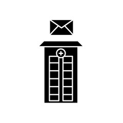 hospital email icon design