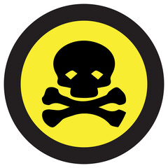 warning symbol yellow black, circle, square, rhombus, triangle