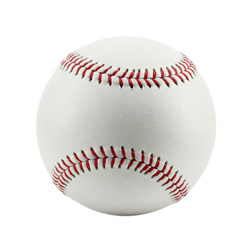 recommend clip art: White baseball ball isolated on transparent background PNG file 