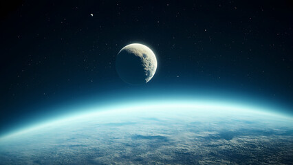 Celestial Dance: Earth, Moon, and Mercury Retrograde