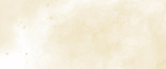 Vector Soft Yellow watercolor backgrounds white.