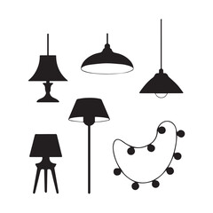 Vector silhouette Light.