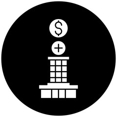 hospital business icon design