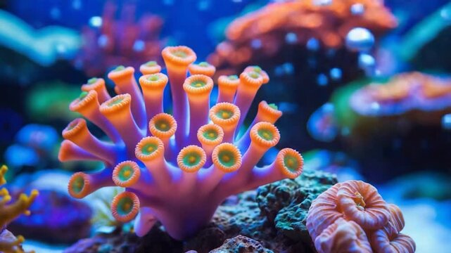 Acropora: A Genus of Stony Coral with Small Polyps