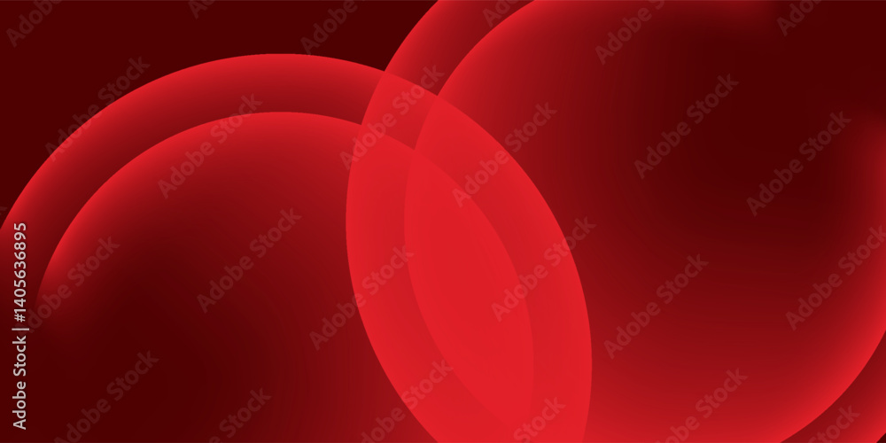Aufkleber red abstract background. dynamic shapes composition. eps10 vector