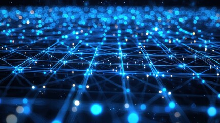 Abstract Network: Digital Connections and Global Interconnectivity
