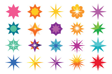 Sparkle & Shine Icons &ndash; Star Sparkles Vector Collection

