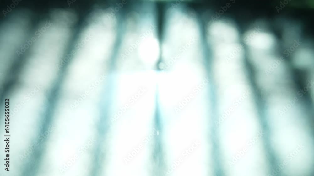 Poster abstract light patterns with blurred atmospheric effect