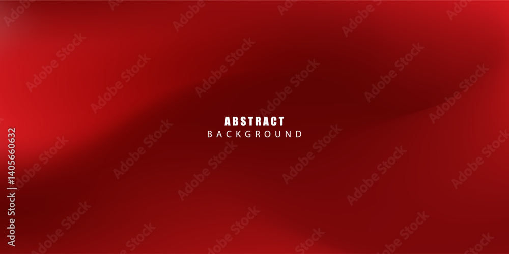 Poster red abstract background. dynamic shapes composition