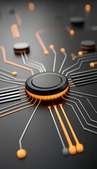 Circuit Board Close-Up