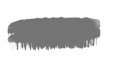 Brush stock isolated on transparent background, PNG file