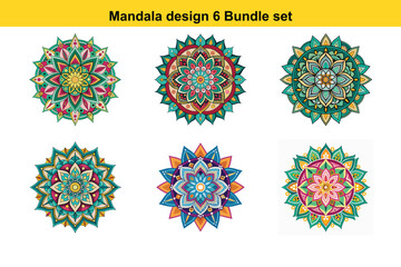 set of ornamental elements