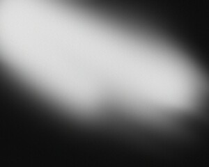 Bright spotlight beam on dark background.