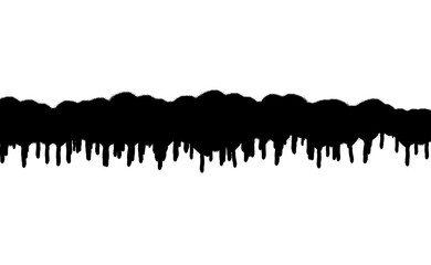 Brush stock isolated on transparent background, PNG file