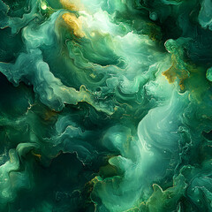 Elegant green and gold marble abstract background high resolution picture