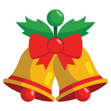 recommend clip art: Christmas bells clipart on white background 
