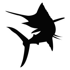 Sword fish vector art