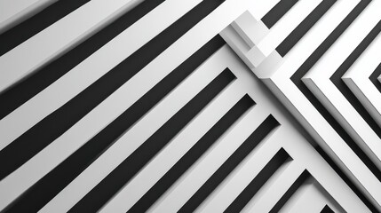 Obraz premium Linear pattern artwork