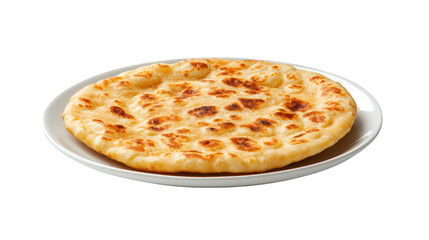 Delicious pizza on a black background, culinary delight delicious