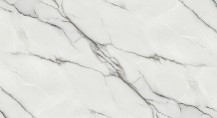 Fototapeta premium Elegant White Marble Texture: Gray Veins, Subtle Luxury AI Generated