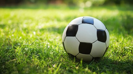 Fototapeta premium ball on grass