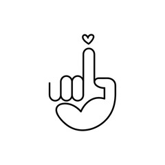 line art thumb up and down coloring page 