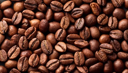 Obraz premium Coffee beans texture