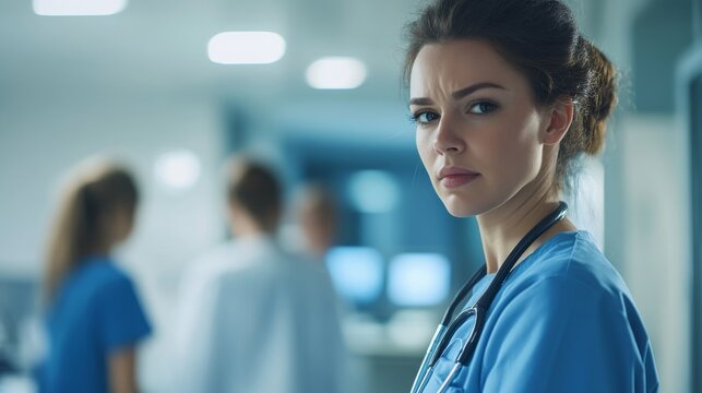 Nurse providing care to patient. Featuring healthcare and nursing work