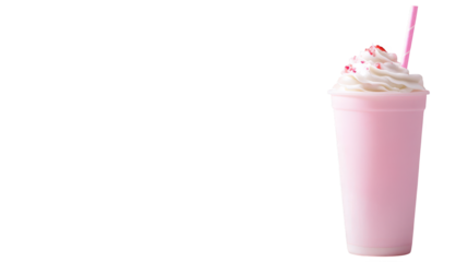 Vibrant pink drink with dual straws, a refreshing summer beverage for ultimate enjoyment