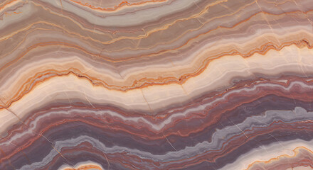Earthy Hues: Swirling Onyx Marble Texture AI Generated