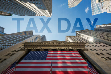 Tax Day Flyer Template for USA - Print-Ready, High-Resolution Design for Tax Deadlines, Promotions, and Marketing