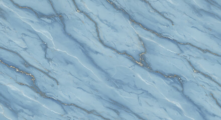 Obraz premium Serene Blue Marble: Textured Digital Render AI Generated