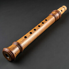 Naklejka premium recorder music instrument