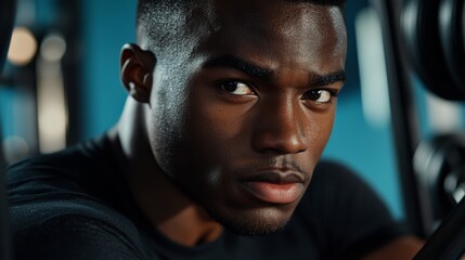 Personal trainer coaching strength training. Featuring fitness exercises and motivational techniques