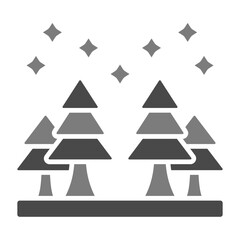 Obraz premium Forest Icon