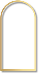 gold frame for text