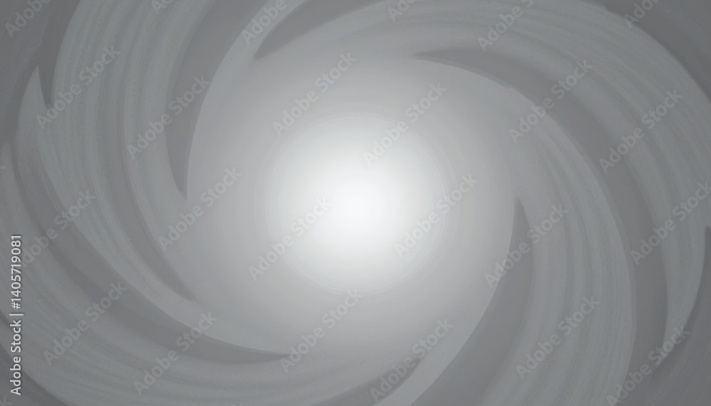 Poster powerful swirling vortex phenomenon captured in abstract grey tone dynamic visual art digital enviro