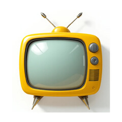 Yellow television