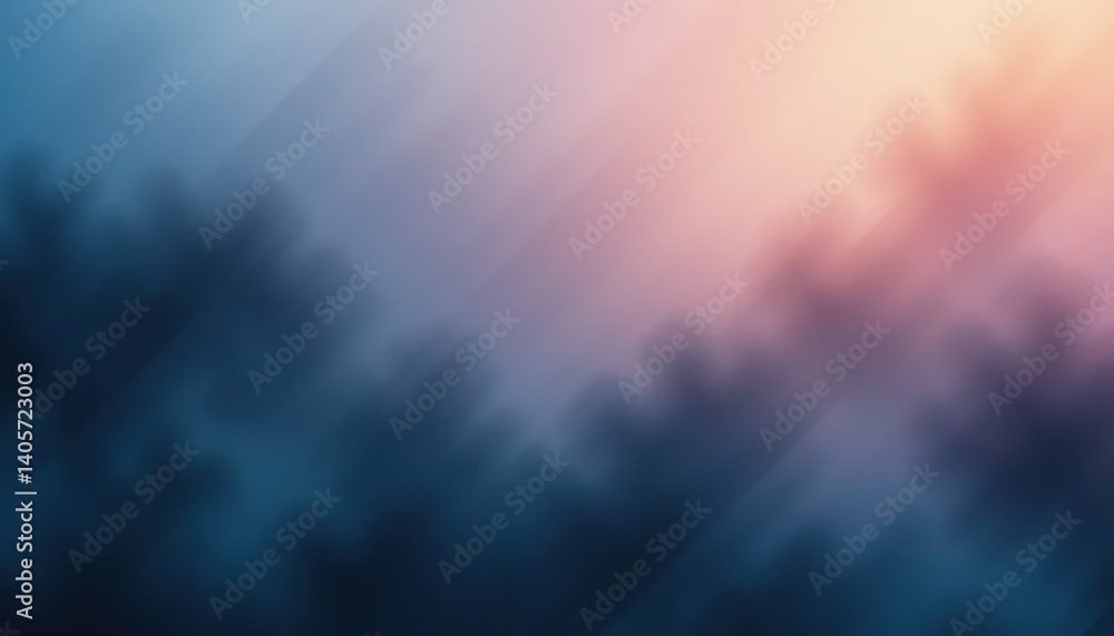 Poster mysterious atmospheric scene abstract background digital art ethereal environment wide-angle view vi