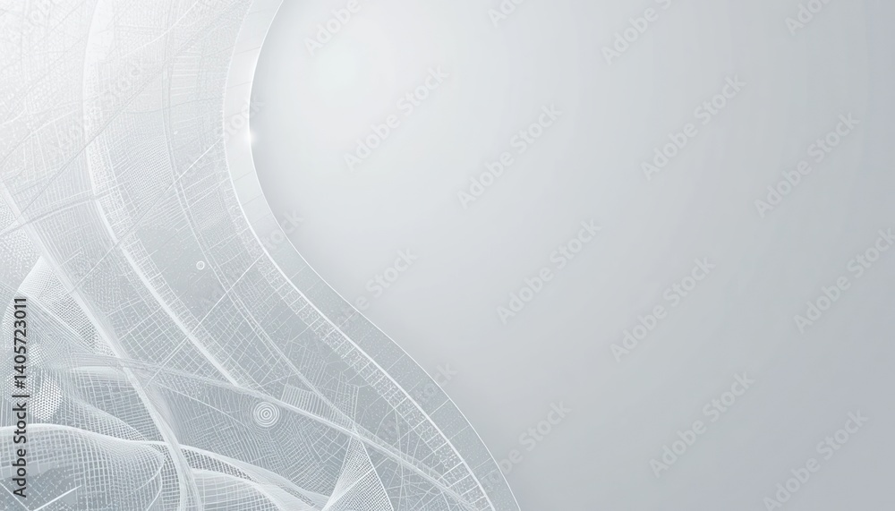 Poster dynamic abstract design featuring fluid lines and patterns digital art modern aesthetic minimalist b