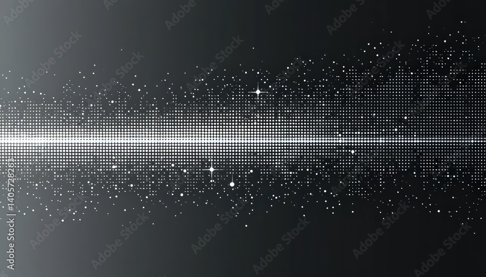 Poster dynamic digital light display abstract art graphic design modern environment creative viewpoint visu