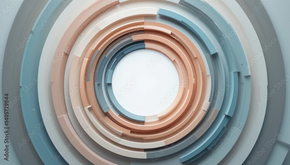 Aufkleber dynamic circular design elements digital art studio abstract graphic content innovative environment 