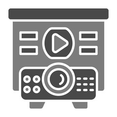 Projector screen Icon