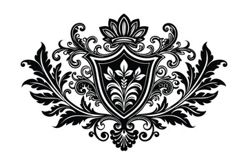 vintage floral ornament