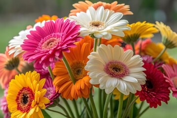 bouquet of colorful flowers