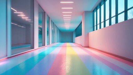 Picture of unoccupied hall