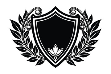 Fototapeta premium shield with wings