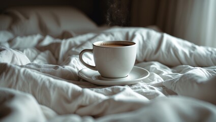 Coffee served in bed