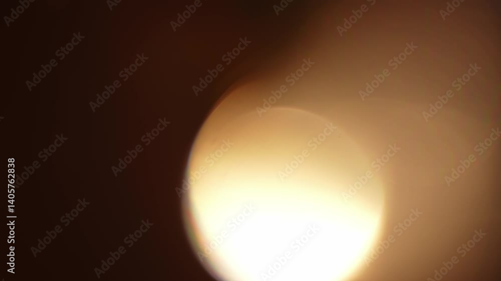 Poster abstract light blur with lens flare effect visually captivating